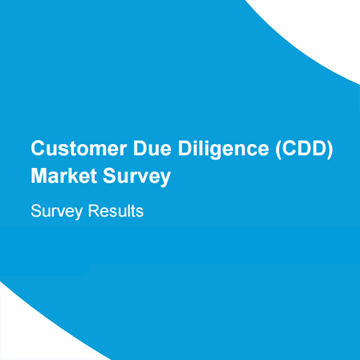 Customer Due Diligence (CDD) Market Survey - NICE Actimize